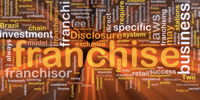 Franchise word graphic